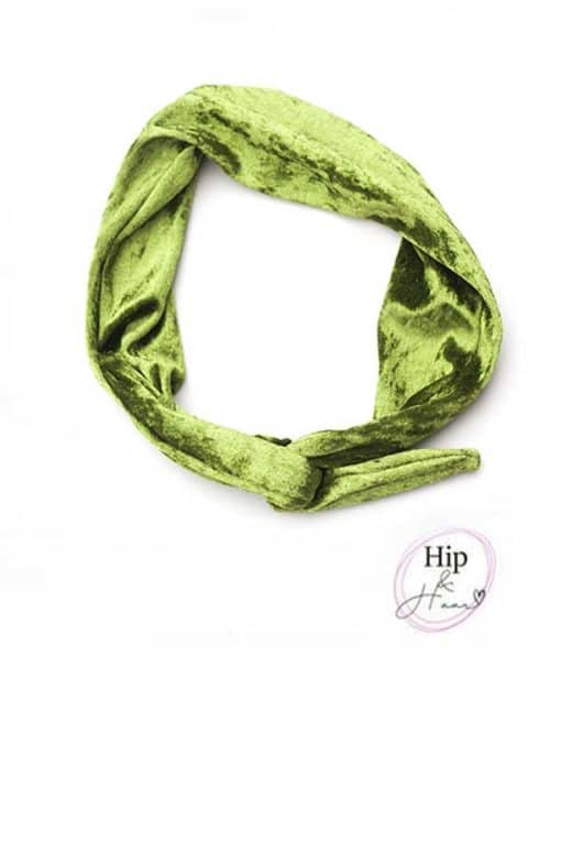 Bandeau-haarband-mermaid-groen